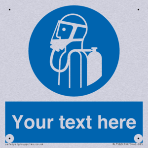 Custom use self contained breathing appliance